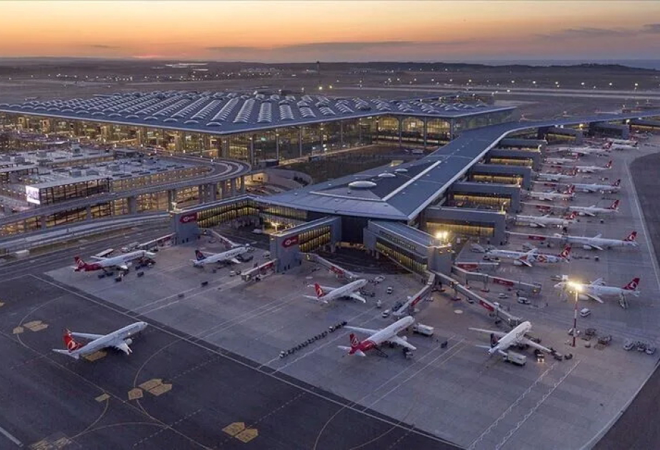 İstanbul hava limanı gündəlik 1623 aviareys sayı ilə Avropada birinci olub
