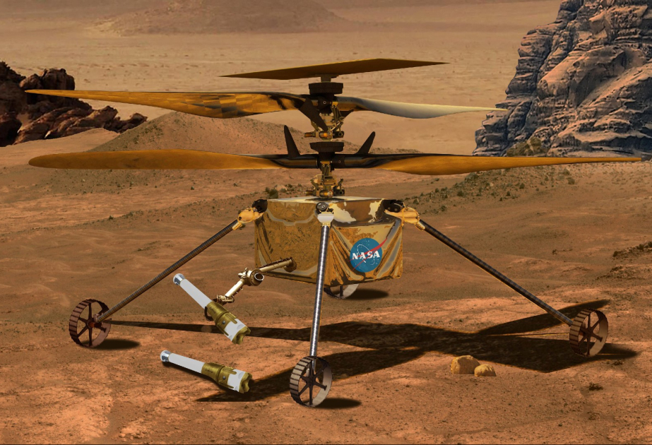 NASA Marsa robot-helikopter göndərməyi planlaşdırır