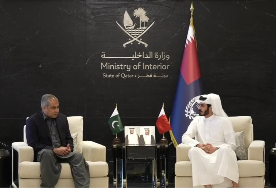 APP: Pakistan, Qatar pledge deeper security partnership as Mohsin Naqvi holds key talks in Doha