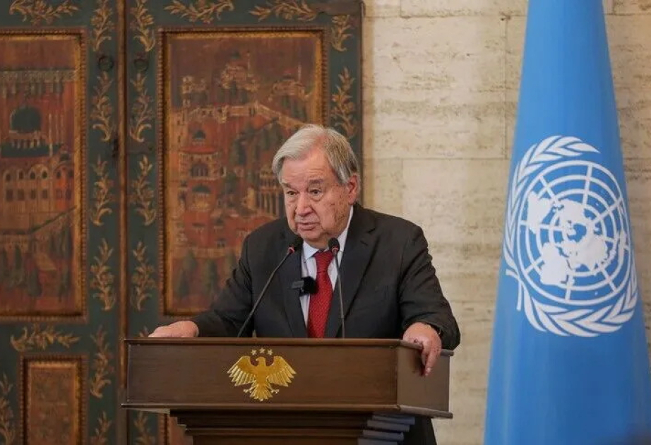 UN chief arrives in Cyprus, reaffirms support for peace efforts
