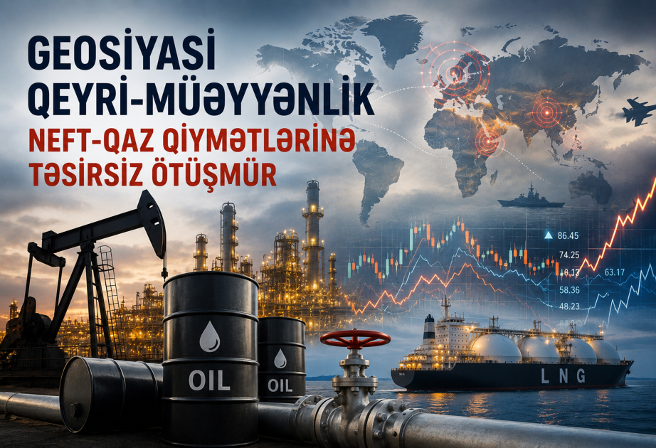 Geosiyasi qeyri-müəyyənlik neft-qaz qiymətlərinə təsirsiz ötüşmür