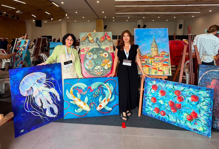 Художники Arts Council Azerbaijan приняли участие в международном творческом воркшопе в Турции