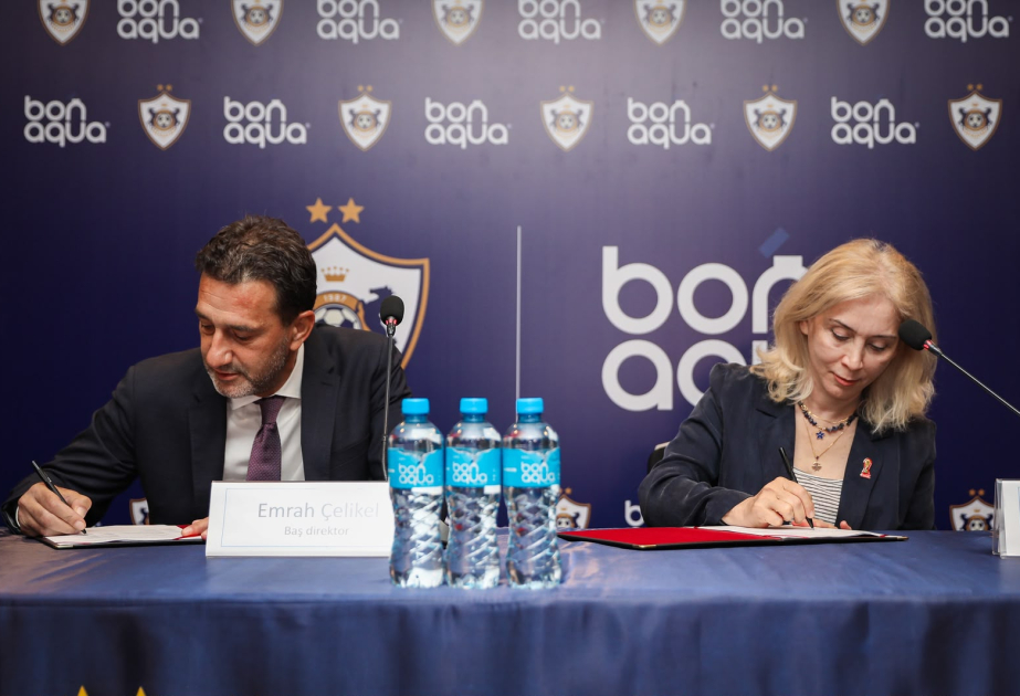 ®  “BonAqua” və “Qarabağ” FK arasında rəsmi tərəfdaşlıq müqaviləsi imzalanıb