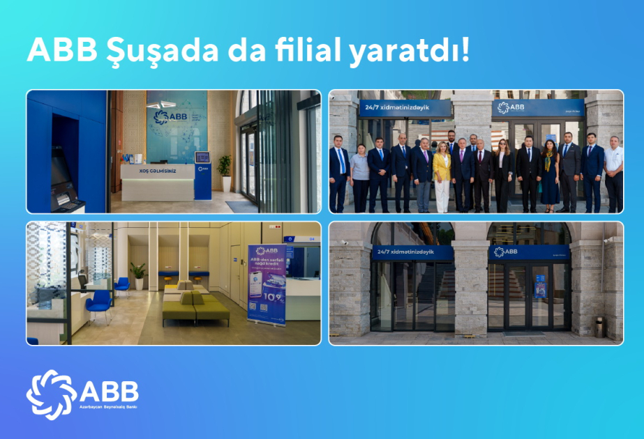 ABB Bank opens a branch in Shusha