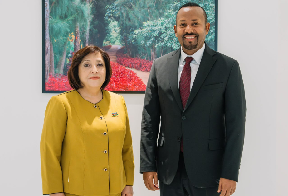 Azerbaijani Parliamentary Speaker meets with Ethiopian PM