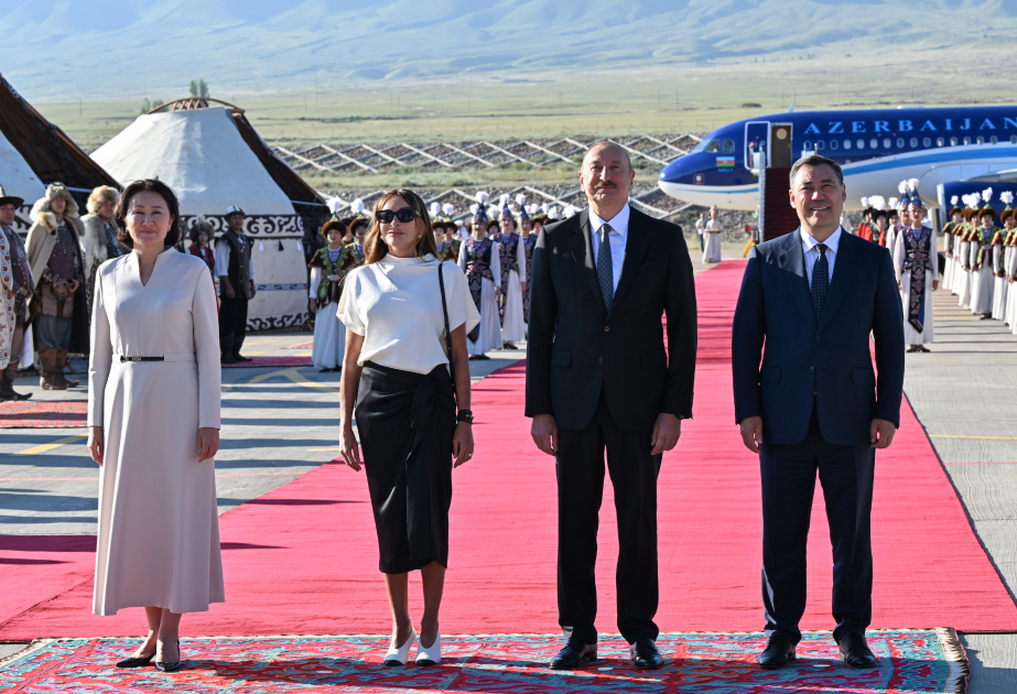 Le président Ilham Aliyev entame une visite d'État du au Kirghizistan VIDEO