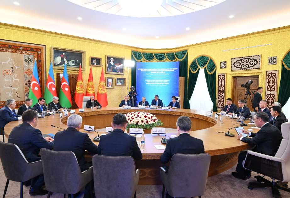 En la ciudad de Cholpon-Ata se celebra la III reunión del Consejo Interestatal entre Azerbaiyán y Kirguistán