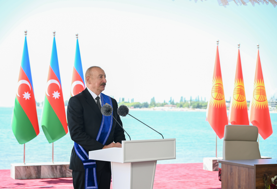 Azərbaycan və Qırğızıstan prezidentləri mətbuata bəyanatlarla çıxış ediblər  YENİLƏNİB  VİDEO