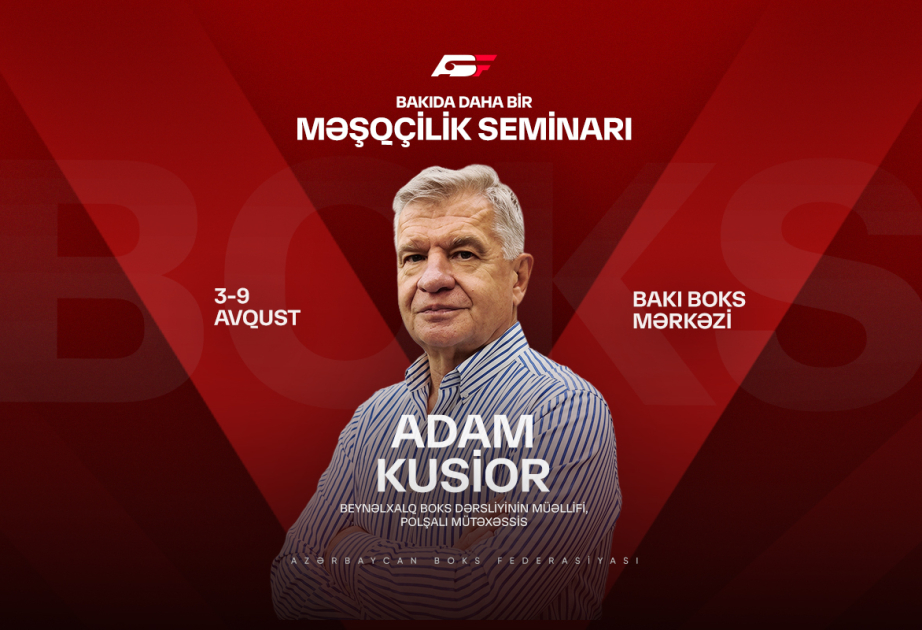 Polşalı mütəxəssis azərbaycanlı boks məşqçilərinə seminar keçəcək