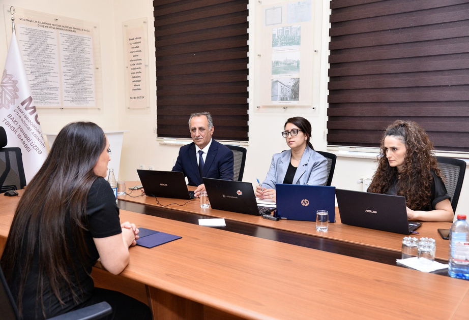 Məktəb direktoru vəzifəsinə işə qəbul müsabiqəsinin müsahibə mərhələsi davam edir