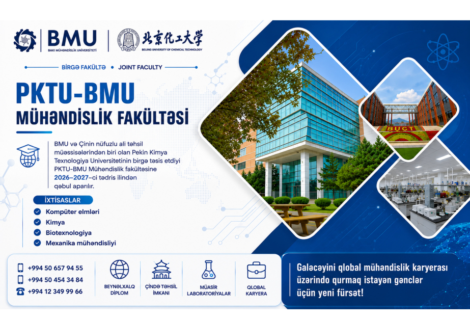 İkili diplom və beynəlxalq mühəndislik təhsili: PKTU-BMU Mühəndislik fakültəsinə ilk tələbə qəbulu