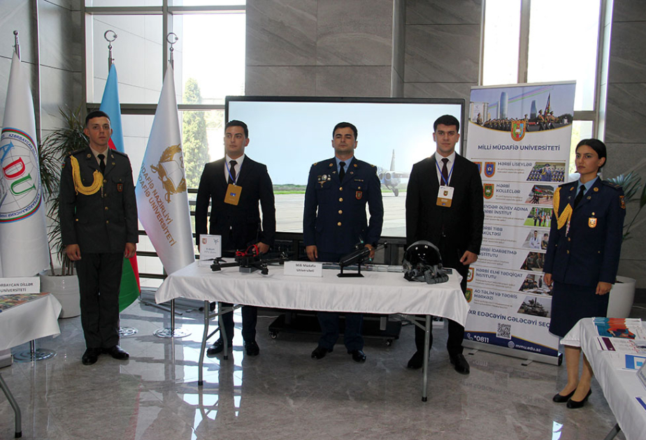 National Defense University represented at Higher Education Institutions Exhibition