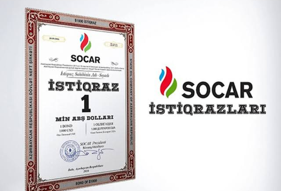 SOCAR istiqrazlarının 19-cu kupon ödənişi edilib