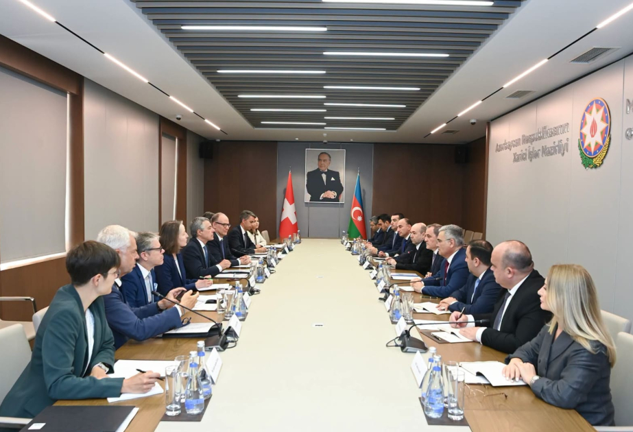 Azerbaijani, Swiss FMs explore bilateral cooperation and regional agenda