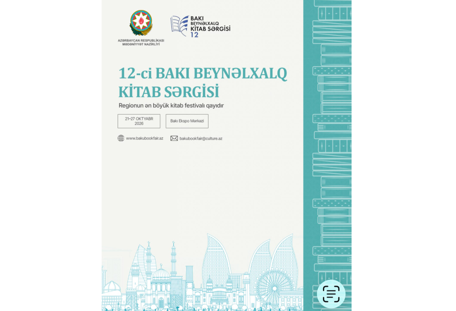 XII Bakı Beynəlxalq Kitab Sərgisinə qeydiyyat davam edir
