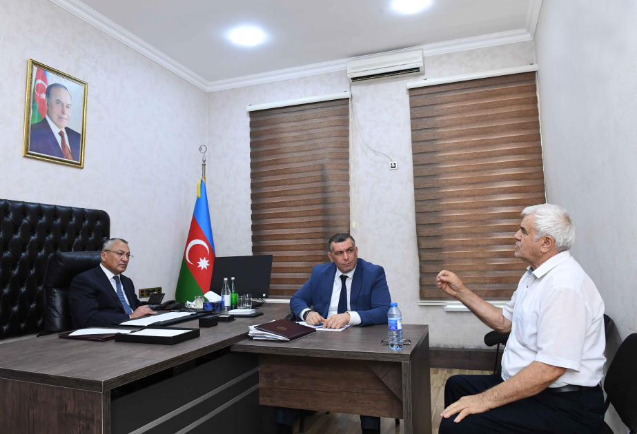 Dövlət Komitəsində vətəndaşların müraciətləri dinlənilib