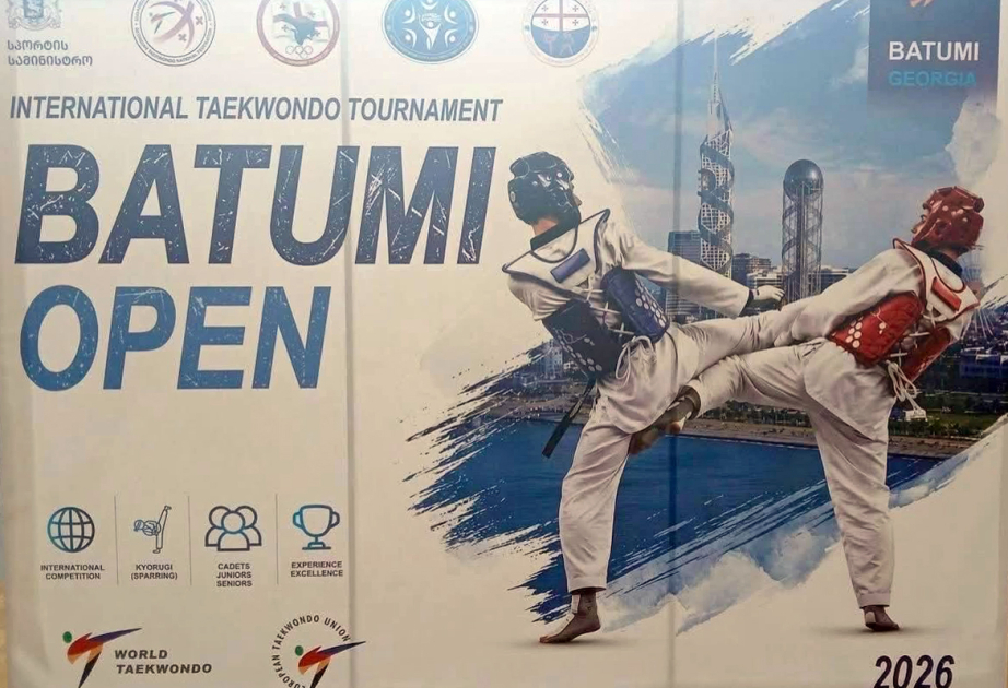 Azerbaijani taekwondo fighters shine with twenty-two medals at Batumi Open 2026