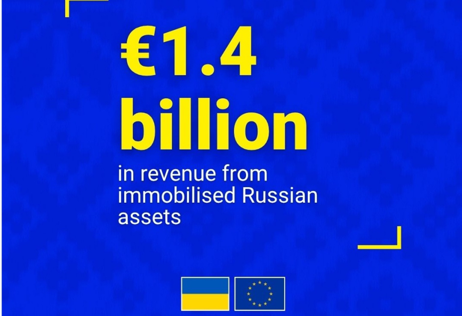 L’UE mobilise 1,4 milliard d’euros de revenus tirés des avoirs russes pour l’Ukraine