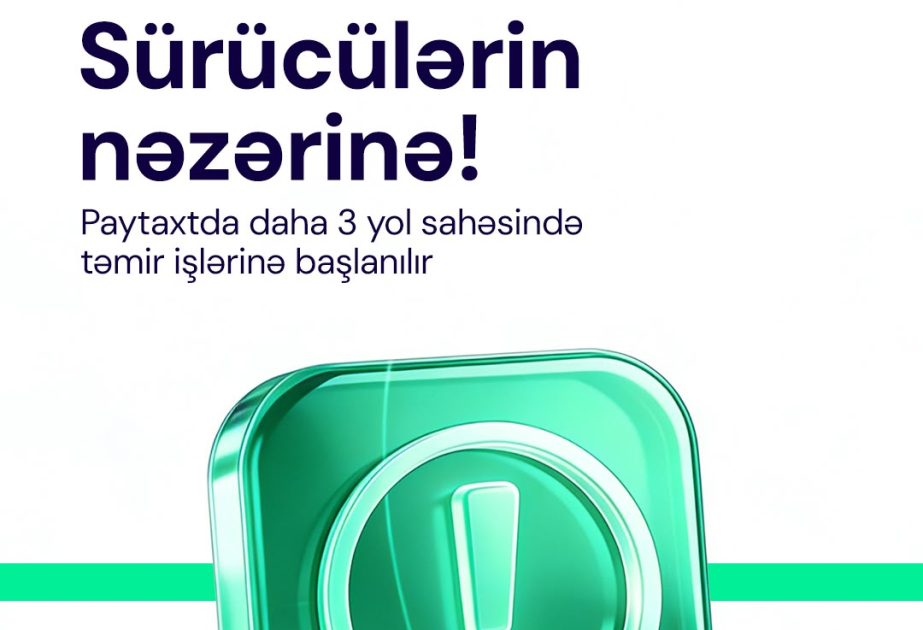 Bakının daha üç küçəsində təmir işləri aparılacaq