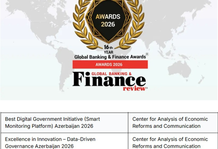 Azerbaijan's digital governance model receives two international awards in UK