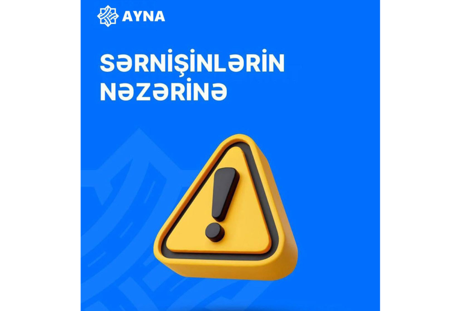 Paytaxtda 6 marşrutun hərəkəti alternativ küçələrlə təşkil edilir