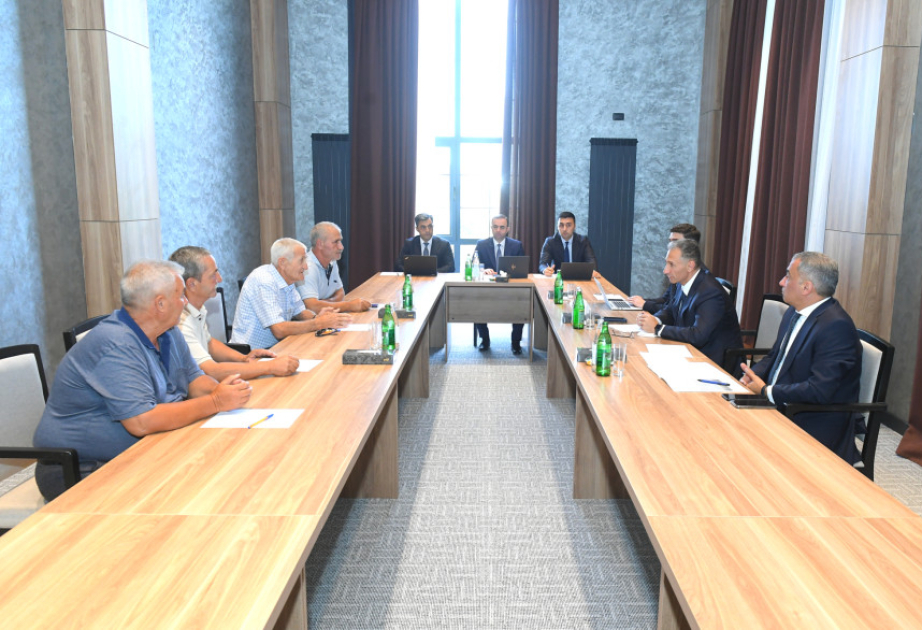 Nazir Rəşad Nəbiyev Zəngilanda vətəndaşlarla görüşüb