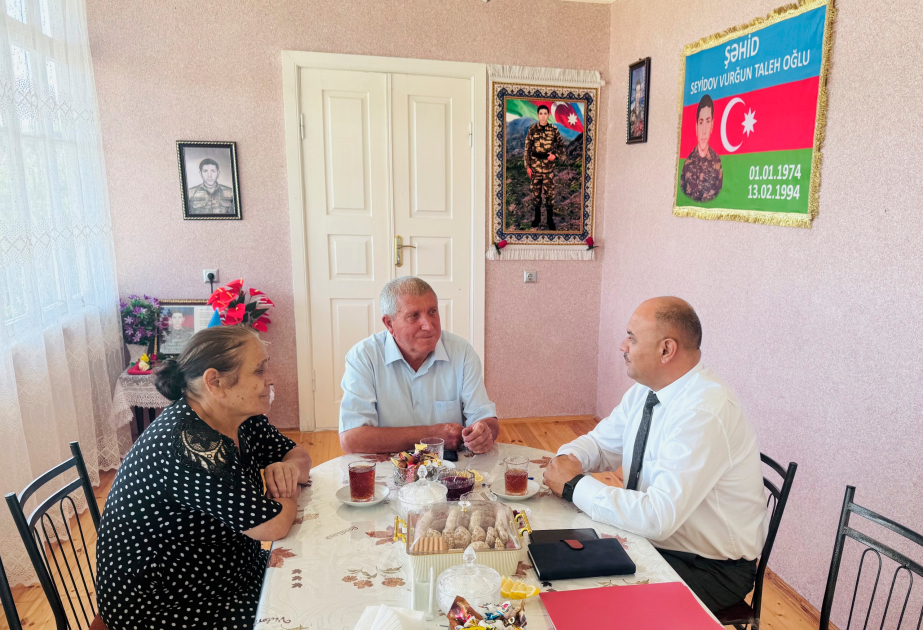 Sosial Xidmətlər Agentliyi 37 şəhid ailəsinə evlərində sosial-məişət xidməti göstərir