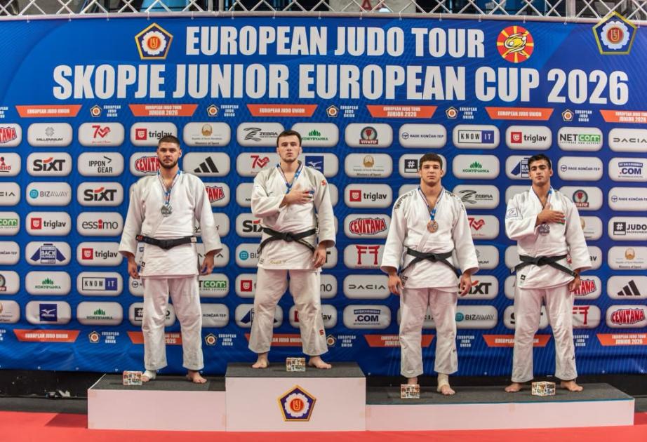 Los judocas de Azerbaiyán terminan terceros en la Copa de Europa con siete medallas