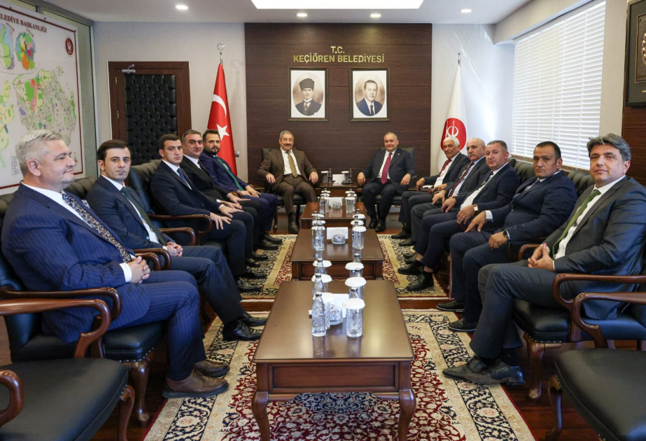 Azərbaycan nümayəndə heyəti Ankarada Türk Dünyası Festivalında iştirak edib