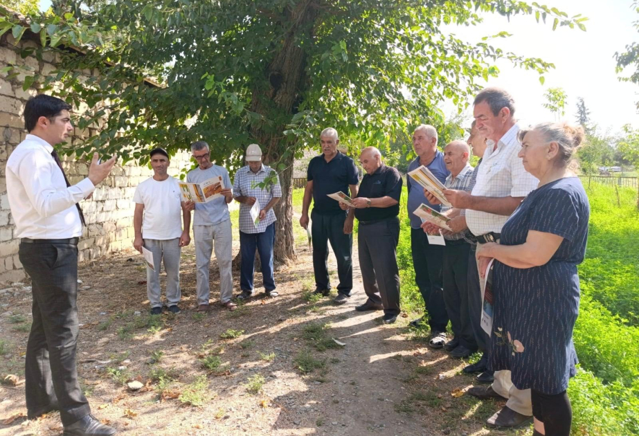 Dövlət Proqramının prioritet istiqamətləri üzrə fermerlərin maarifləndirilməsi davam etdirilir