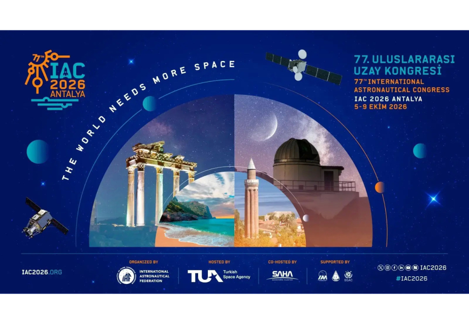 Azərbaycan Türkiyədə keçiriləcək Beynəlxalq Astronavtika Konqresinə ən çox müraciət edən ölkələr arasındadır