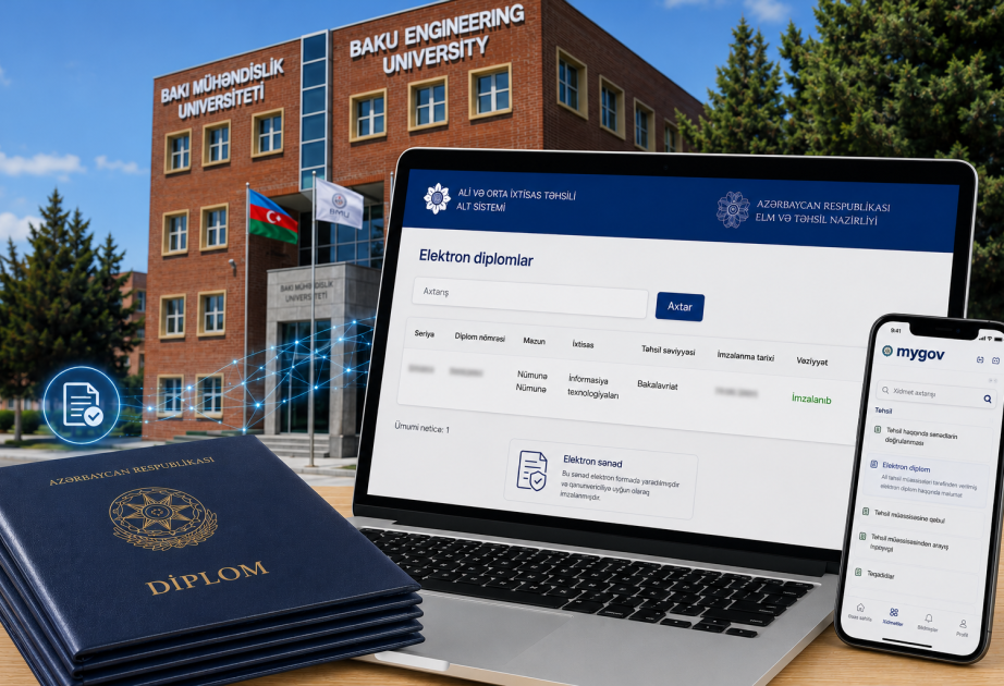 BMU-da bakalavriat səviyyəsində elektron diplomların imzalanması başa çatdırılıb