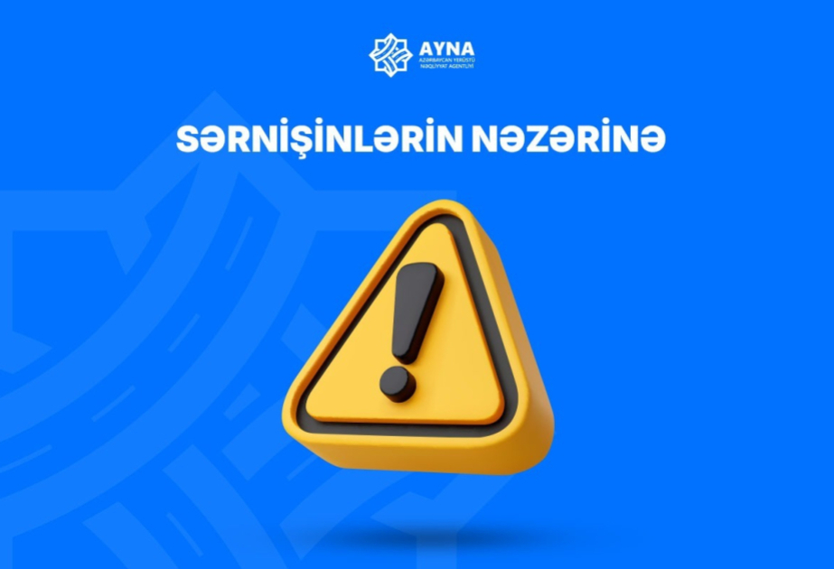 Paytaxtda 9 marşrutun hərəkəti alternativ küçələrlə təşkil edilib