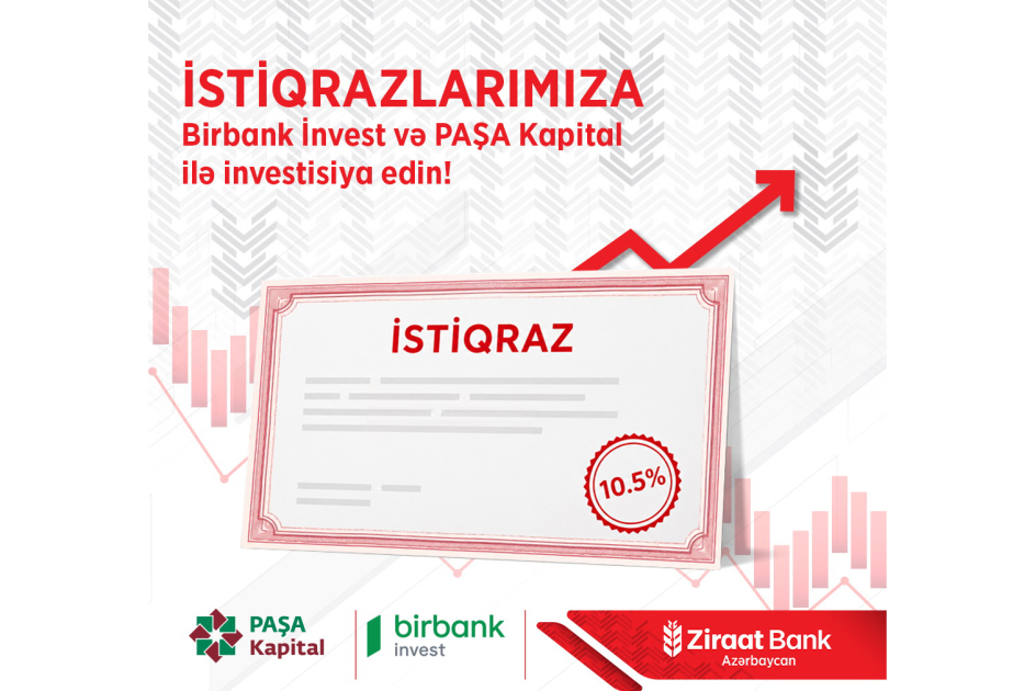 ® “Ziraat Bank Azərbaycan” 15 milyon manat həcmində istiqraz emissiyasını təqdim edir!