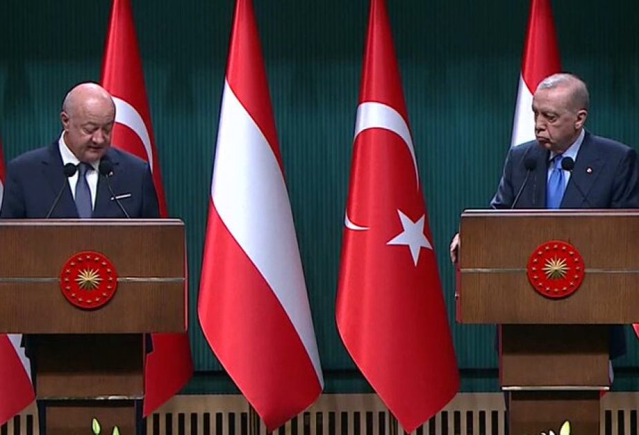 Erdogan : Avec l'Autriche, nous pouvons mettre en œuvre une coopération stratégique pour renforcer le Corridor médian