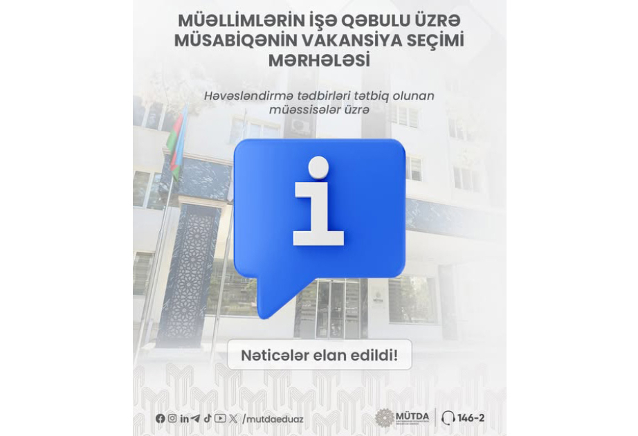 MİQ müsabiqəsində növbəti mərhələnin nəticələri bəlli olub