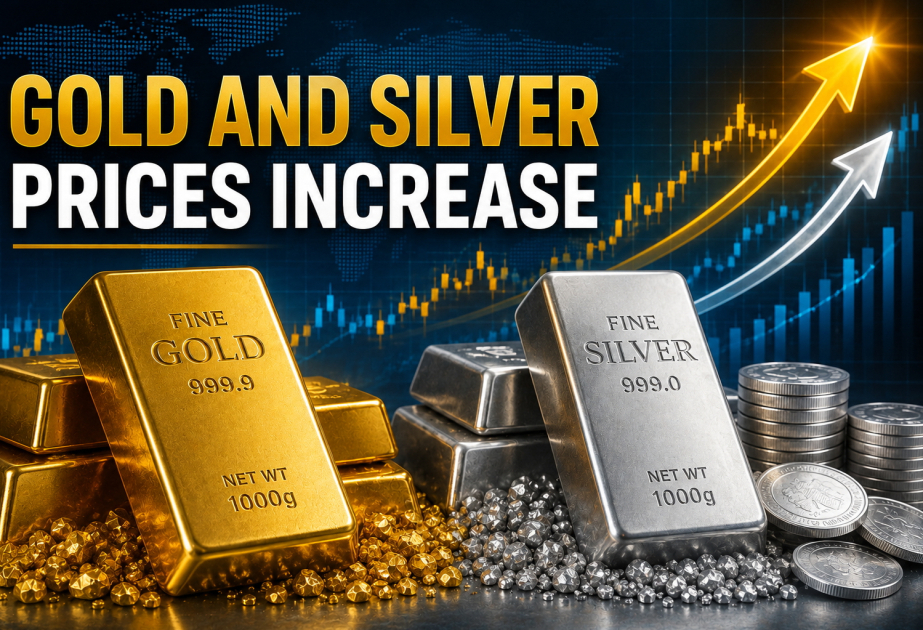 Gold and silver prices surge on global markets