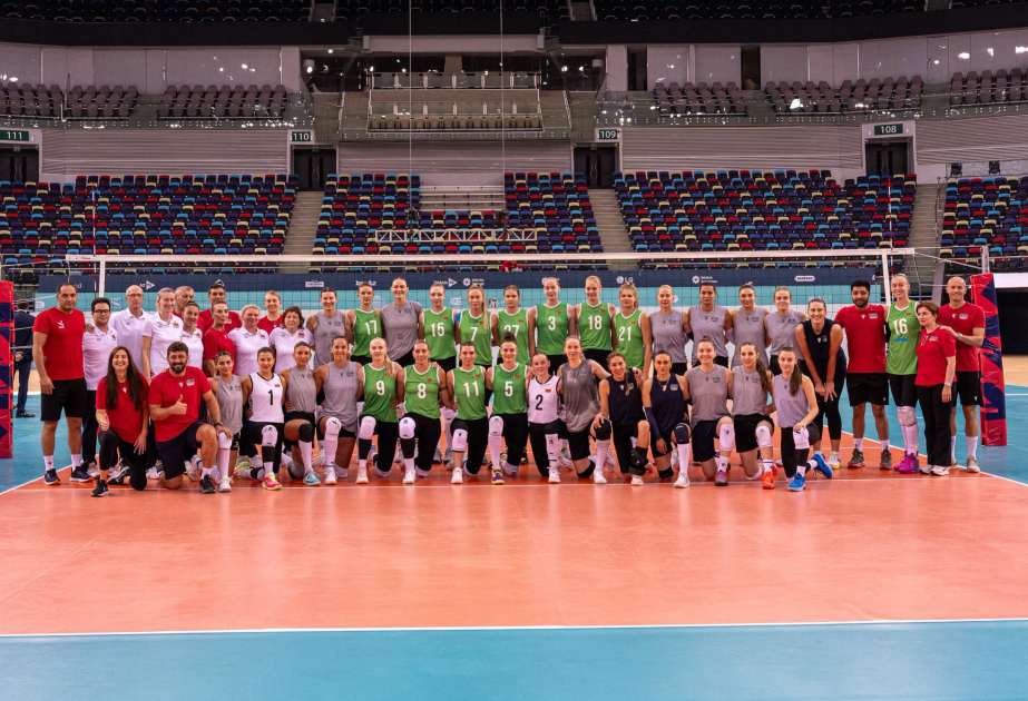 Azərbaycan voleybol millisi Belarusla yoxlama oyunlarında qələbə qazanıb