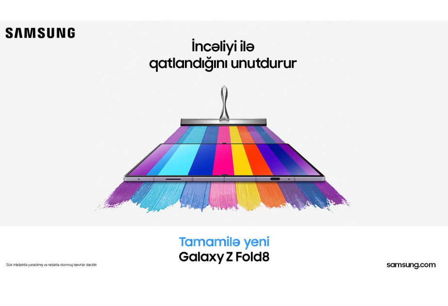®  Galaxy Z Fold8-də süni intellekt yeni mərhələyə keçir: Galaxy AI-ın ən ağıllı nəsli artıq Azərbaycandadır