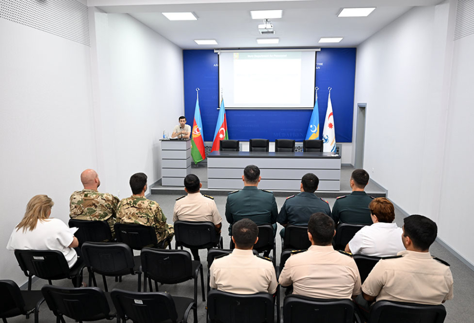 Azerbaijan, Hungary, Kazakhstan Defense Ministries exchange experience in military information