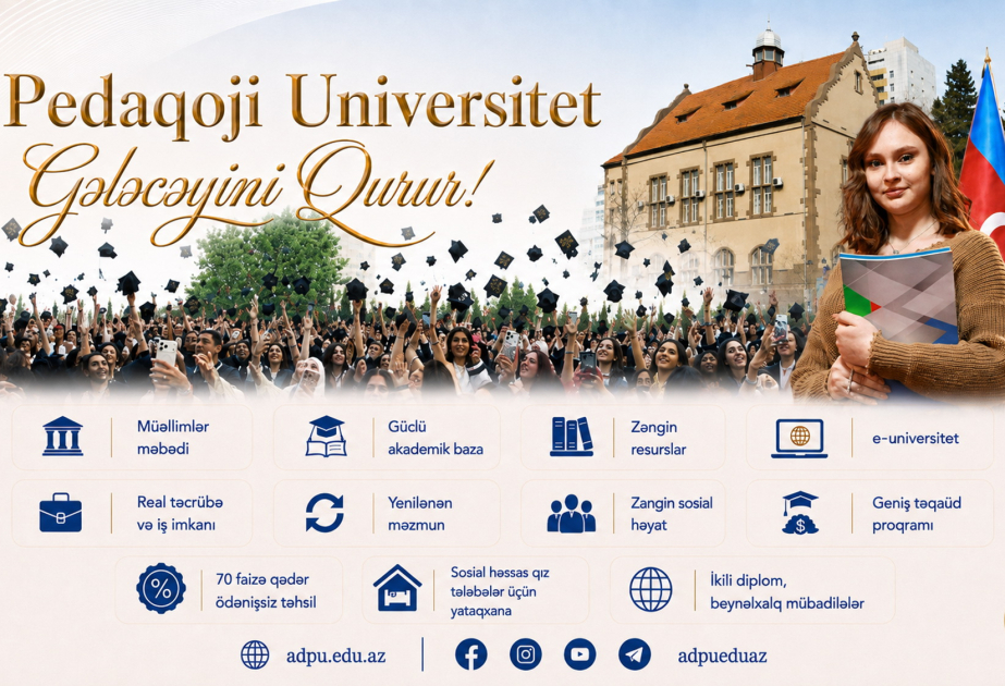 Pedaqoji Universitet tələbələrin akademik və sosial rifahını dəstəkləyir