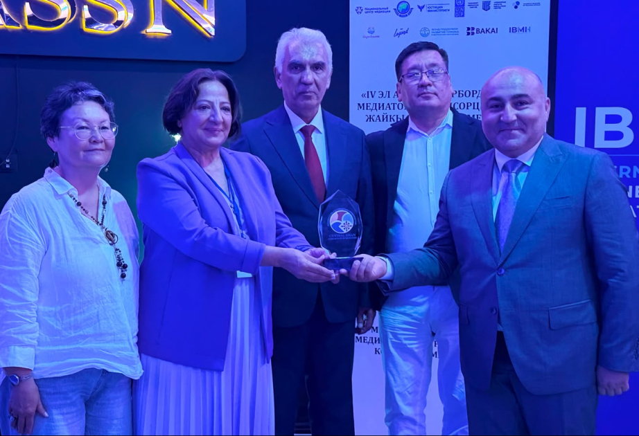 Azərbaycanlı mediatorlar Qırğızıstanda keçirilən beynəlxalq konfransda təcrübələrini bölüşüblər