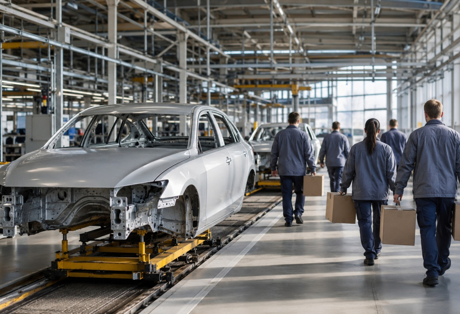 German auto industry employment falls to lowest level since 2005