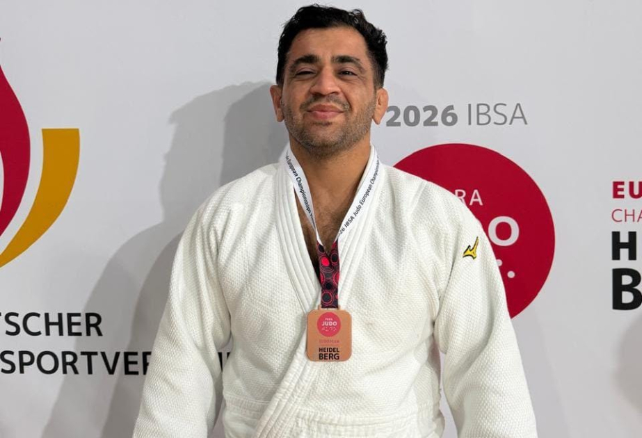 Azərbaycan paracüdoçusu Avropa çempionatında bürünc medal qazanıb