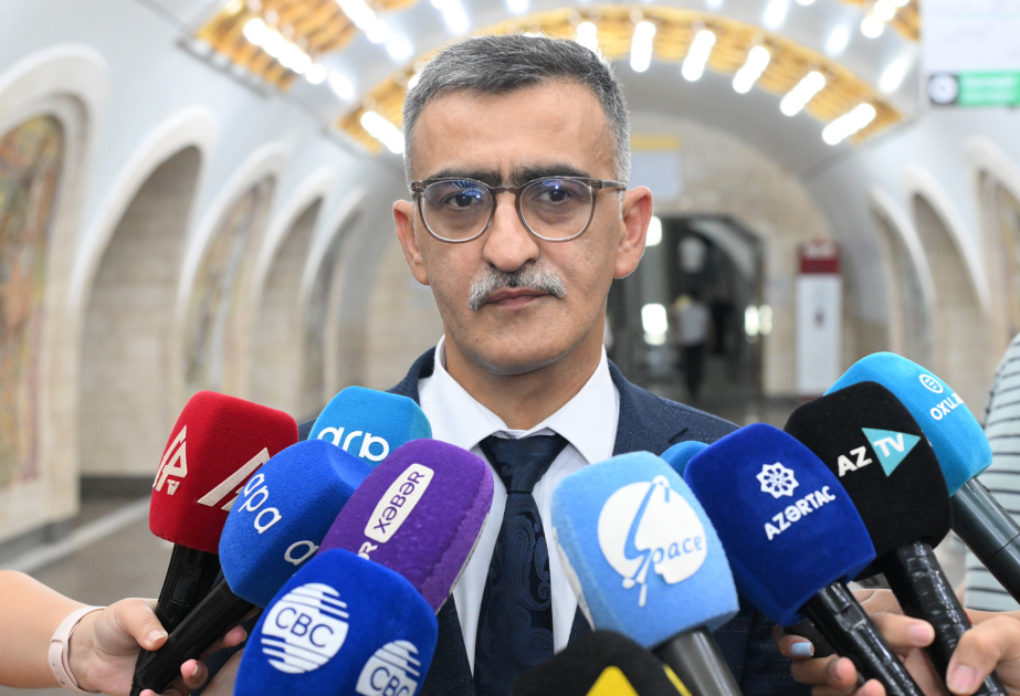 Bəxtiyar Məmmədov: Bakı metrosunun “Qırmızı xətt”ində interval maksimum 2 dəqiqə olacaq