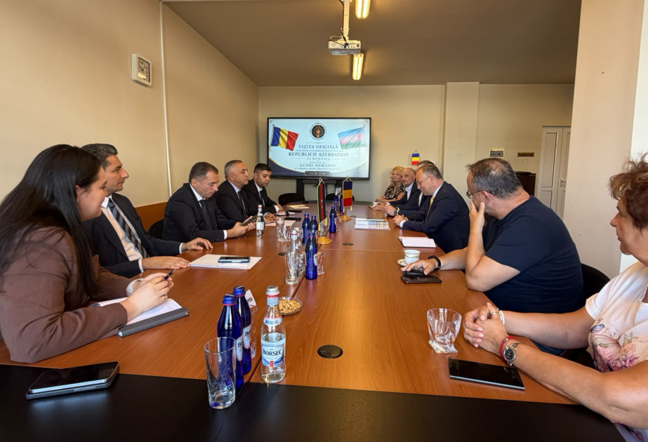 Rumıniyanın Maramureş regionu ilə Xankəndi, Ağdərə və Xocalı rayonları arasında iqtisadi əlaqələrin genişlənməsi nəzərdən keçirilir