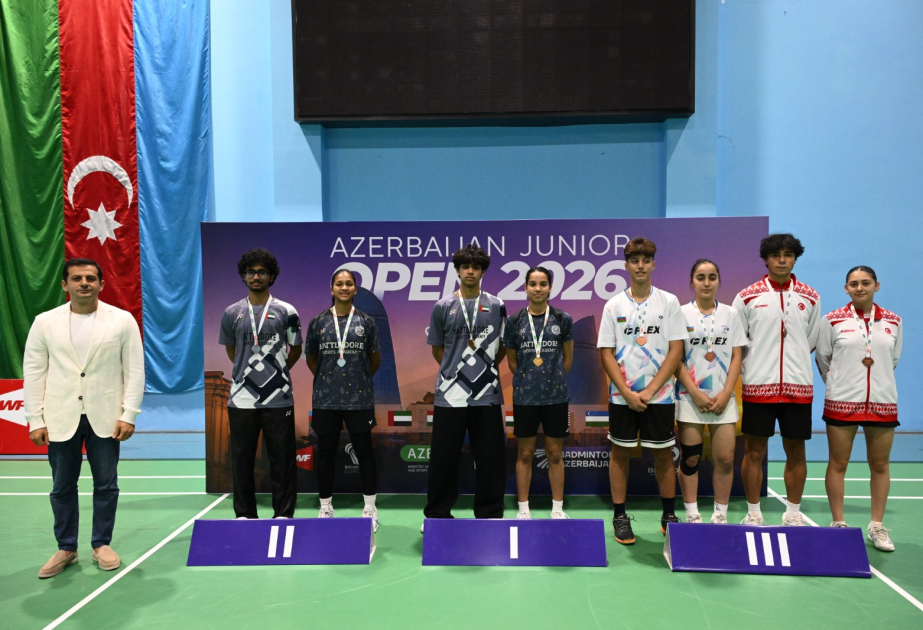 Azərbaycan badmintonçuları Bakıda keçirilən beynəlxalq turniri 4 medalla başa vurublar