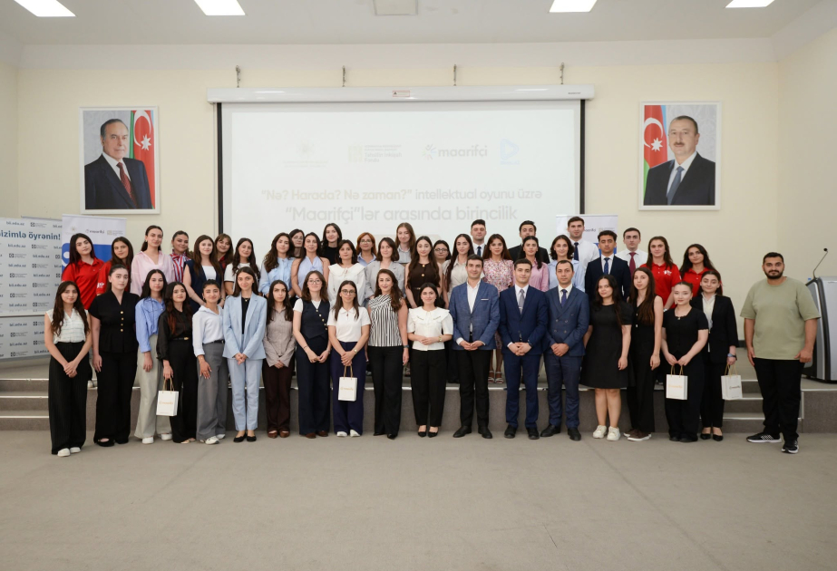 “Maarifçi”lər arasında keçirilən intellektual oyunun qalibi məlum olub