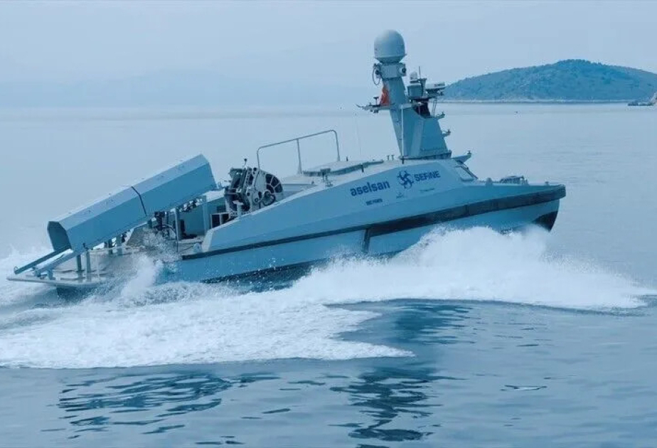 Турецкие безэкипажные катера MARLİN оснастили системой морского минирования