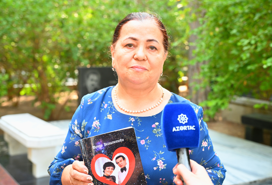 Teyara Velimetova: Kitabımın əsasını Müslüm Maqomayevlə Tamara Sinyavskayanın sevgi hekayəsi təşkil edib